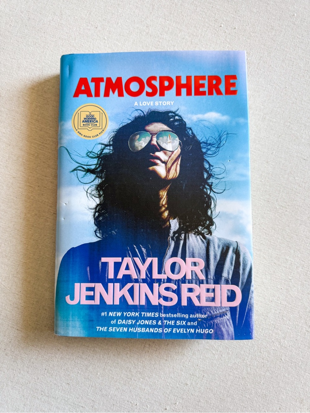 Atmosphere by Taylor Jenkins Reid - Blue Gradient Hardcover